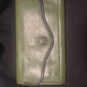 Portland Leather Pine.. Or Avocado green. ? Bozeman Large Clutch Wallet BNNU HTF